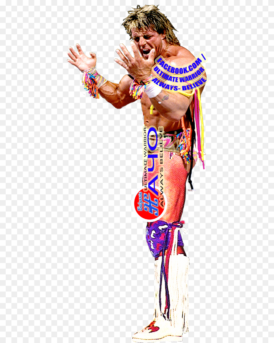 Ultimate Warrior You Are My Hero Forever Always Believepic Dance, Finger, Body Part, Person, Hand Free Png