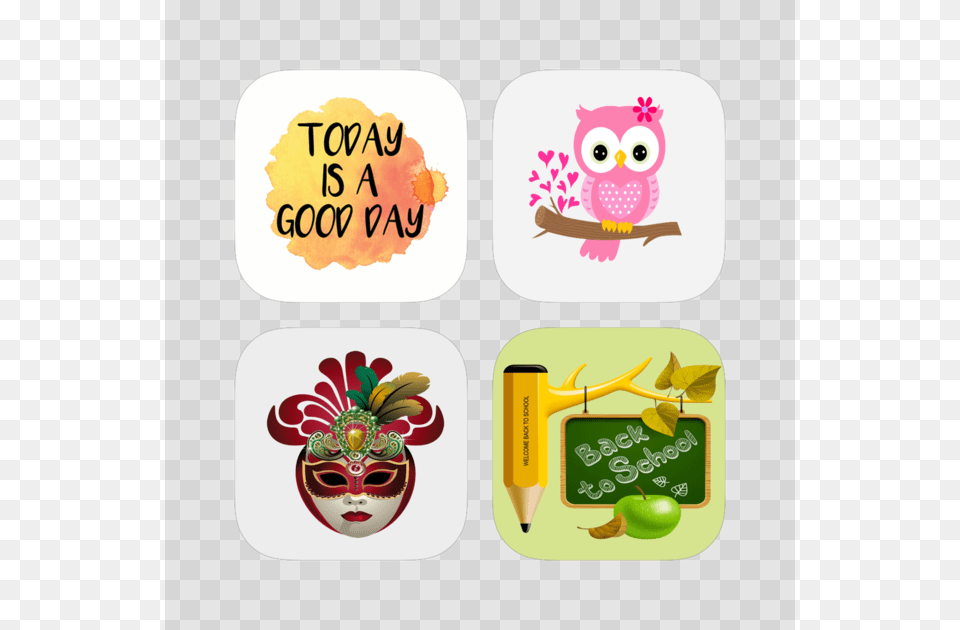 Ultimate Watercolor With Bird And School Stickers On Pink Girl Valentine39s Day Owl T Shirt Bodysuit Pink, Food, Lunch, Meal, Text Free Transparent Png