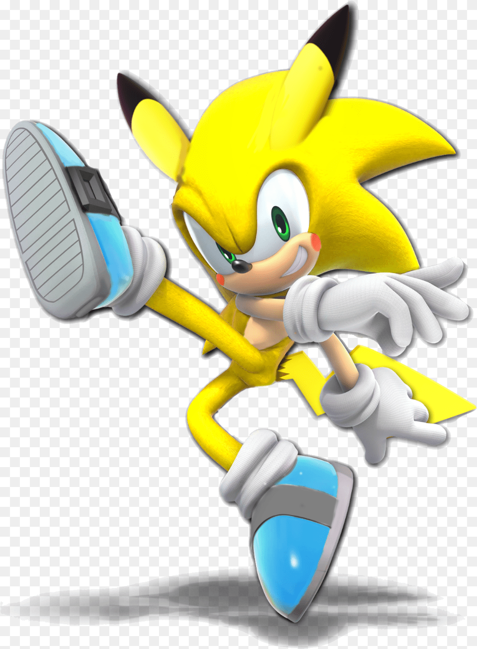 Ultimatei Made A Sonichu Render For Ultimate Super Smash Bros Ultimate Super Sonic, Toy Free Transparent Png