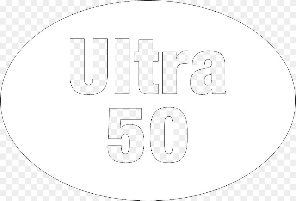 Ultra 50 White Circle, Text, Symbol Free Transparent Png