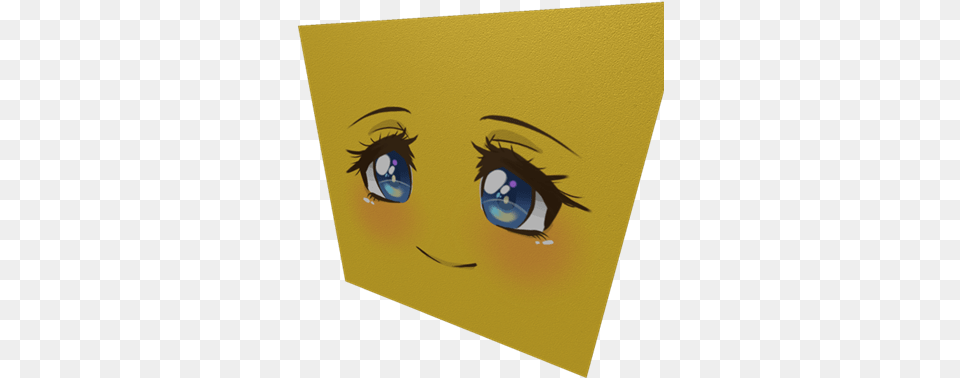 Ultra Anime Face Roblox Anime Korean Art Face Happy, Painting Free Png