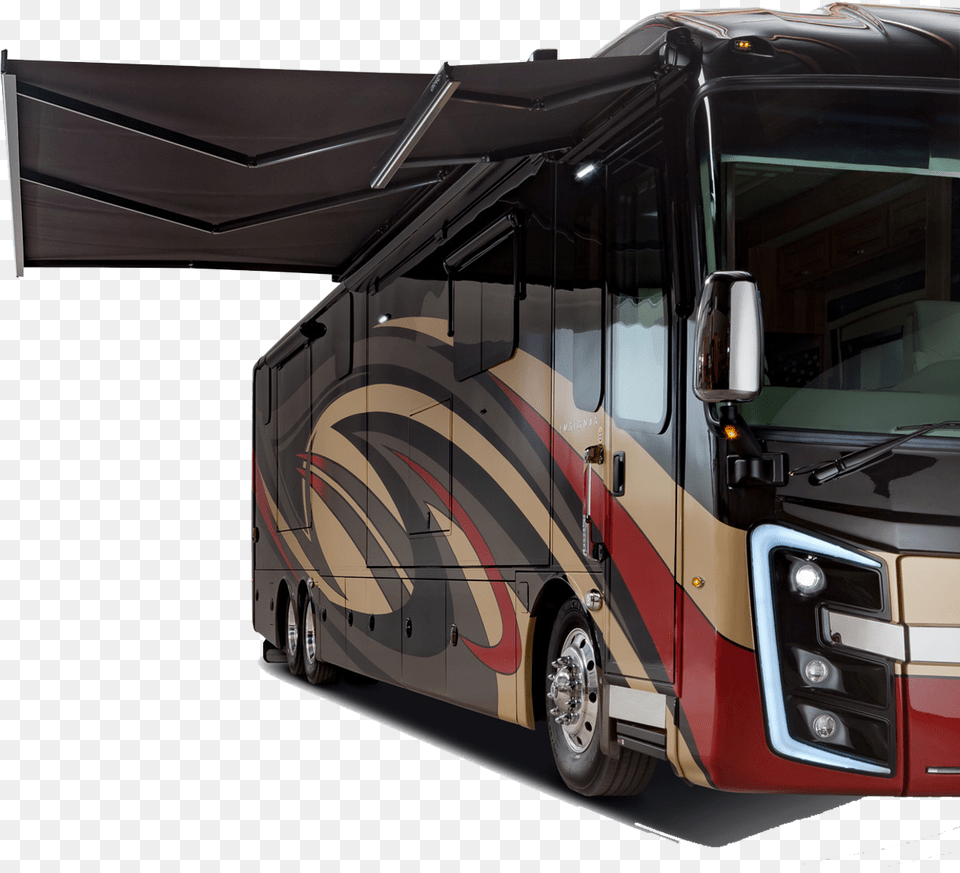 Ultra Awning Over Door Tour Bus Service, Transportation, Van, Vehicle, Machine Free Png Download