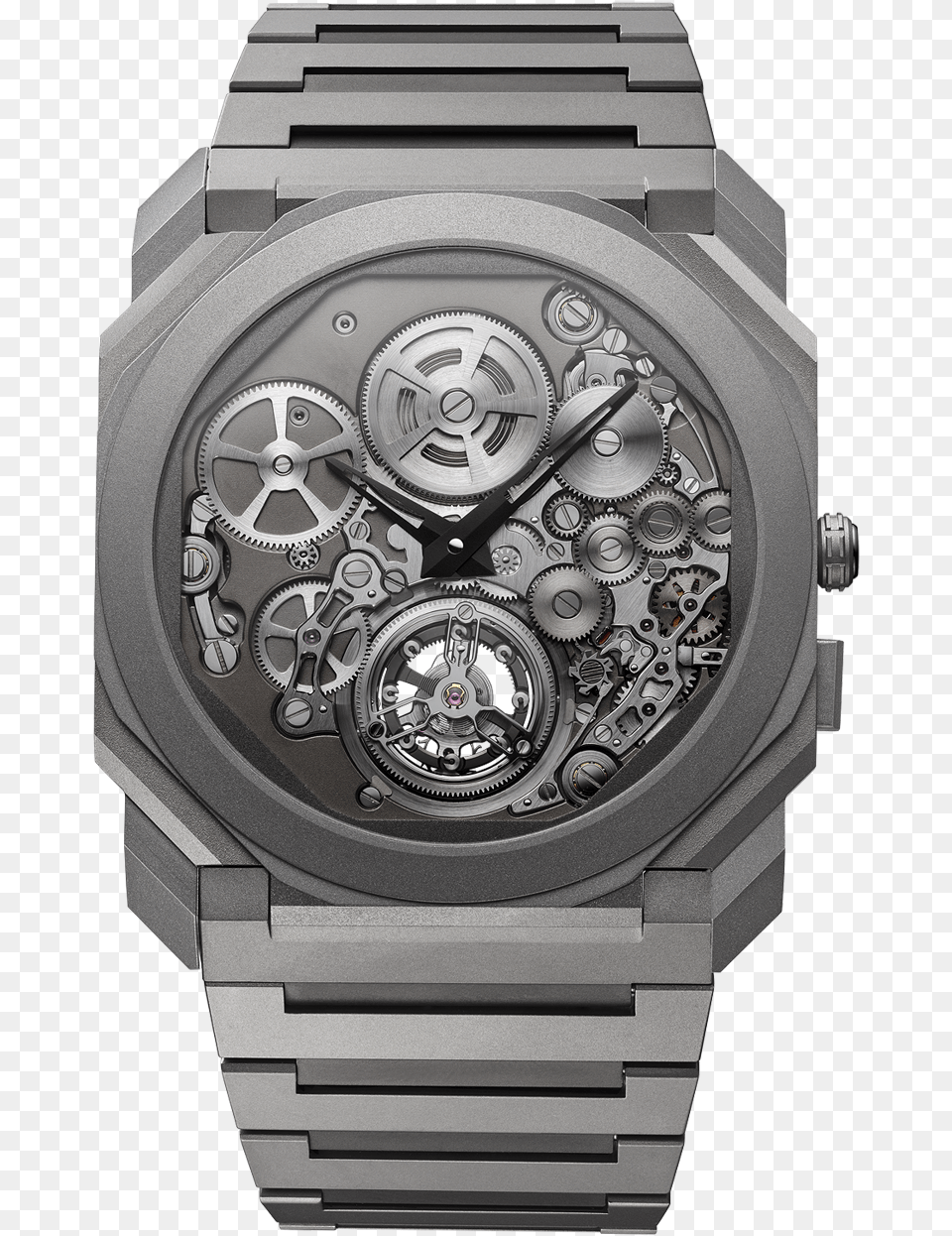 Ultra Ball Bulgari Octo Finissimo Tourbillon Automatic, Arm, Body Part, Person, Wristwatch Png Image