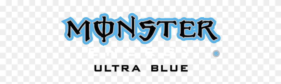 Ultra Blue Monster Energy Logo, Text Png Image