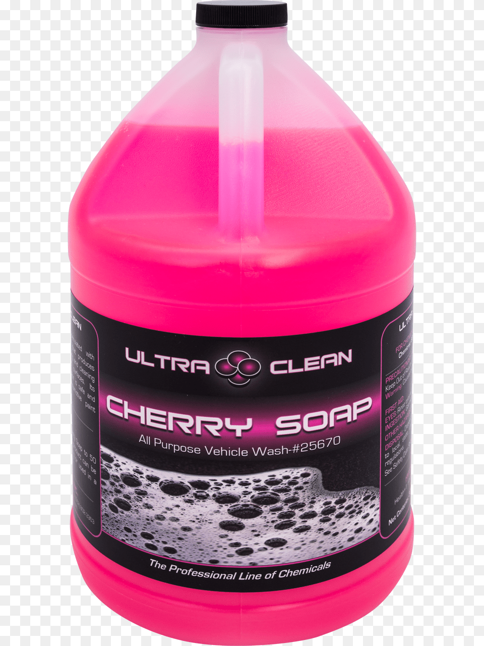 Ultra Clean Cherry Car Soap, Bottle, Purple, Foam, Can Free Transparent Png