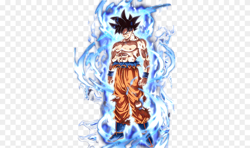 Ultra Instinct Goku By Hazeelart Dbr20h3 Goku Ultra Instinct, Book, Comics, Publication, Adult Free Png