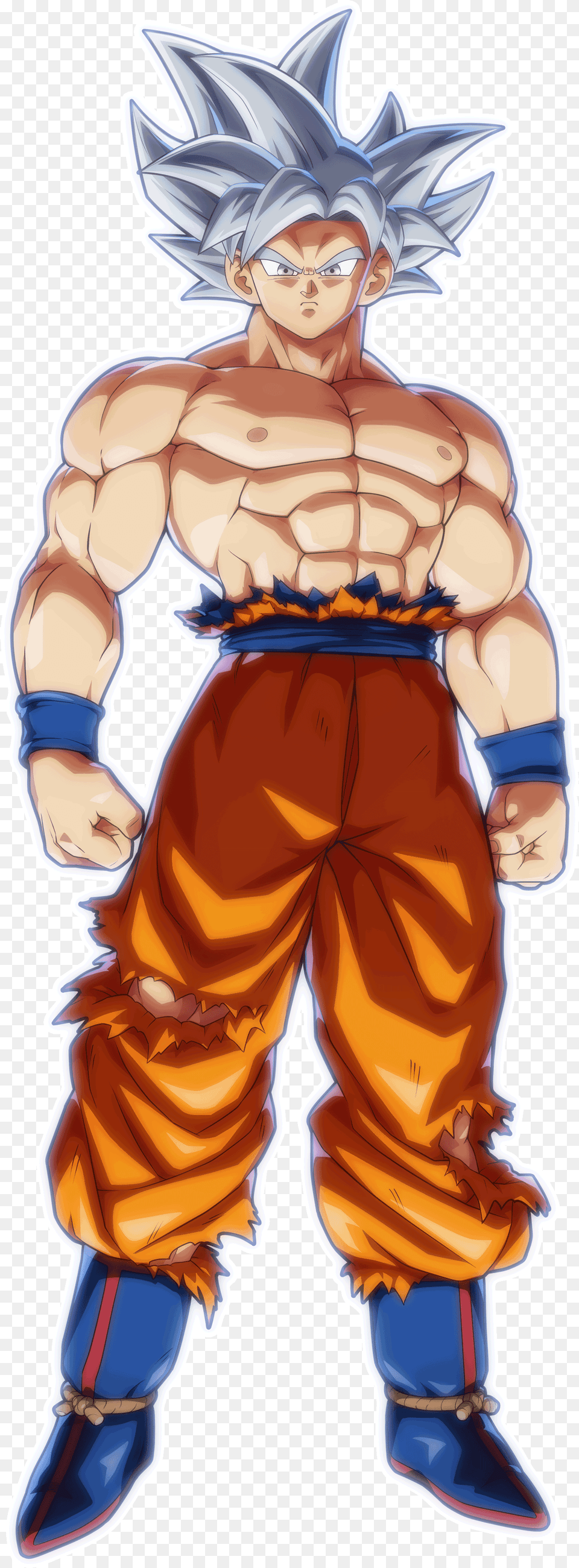 Ultra Instinct Goku Fighterz, Publication, Book, Comics, Person Free Png Download