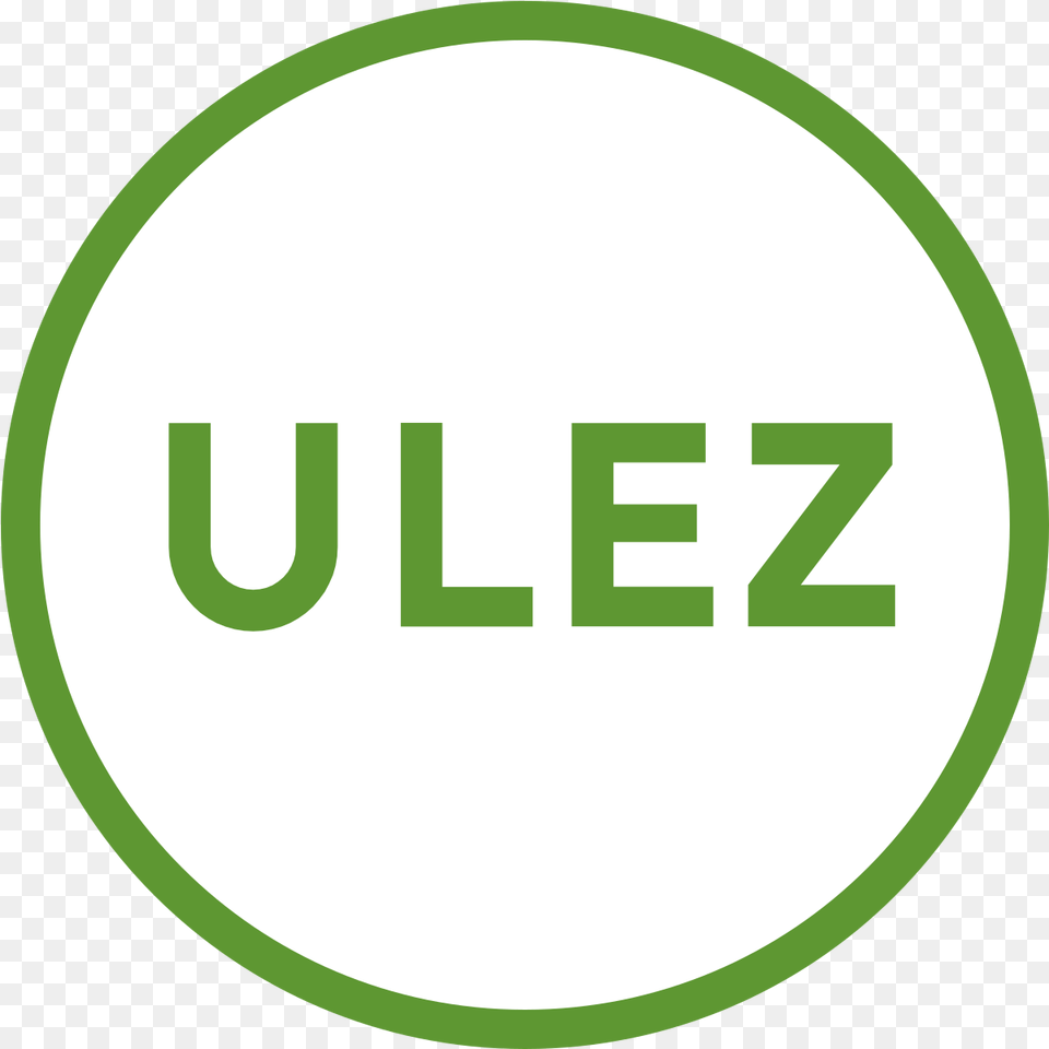 Ultra Low Emission Zone Ulez Symbol, Green, Logo, Disk Png