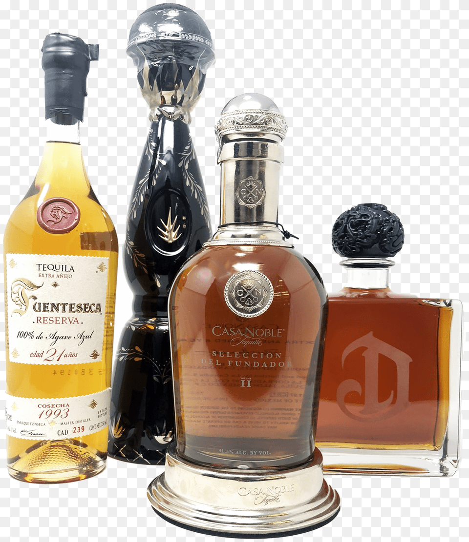 Ultra Luxury Combo Glass Bottle, Alcohol, Beverage, Liquor, Cosmetics Png