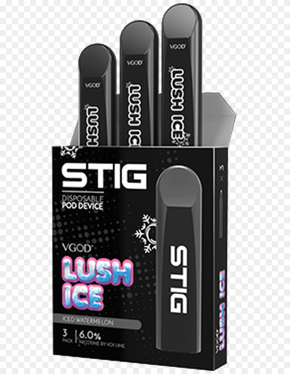 Ultra Portable And Disposable Vape Device Lush Ice Stig Vape Lush Ice, Electronics, Phone, Cosmetics, Mobile Phone Free Transparent Png
