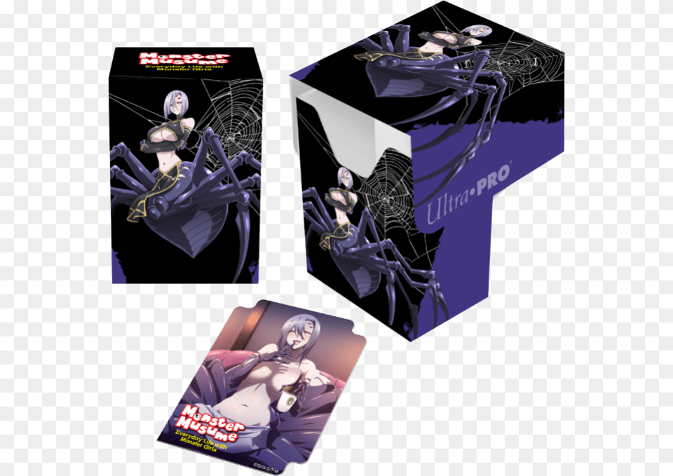 Ultra Pro Deck Box Monster Musume Rachnera, Publication, Book, Comics, Adult Free Png Download