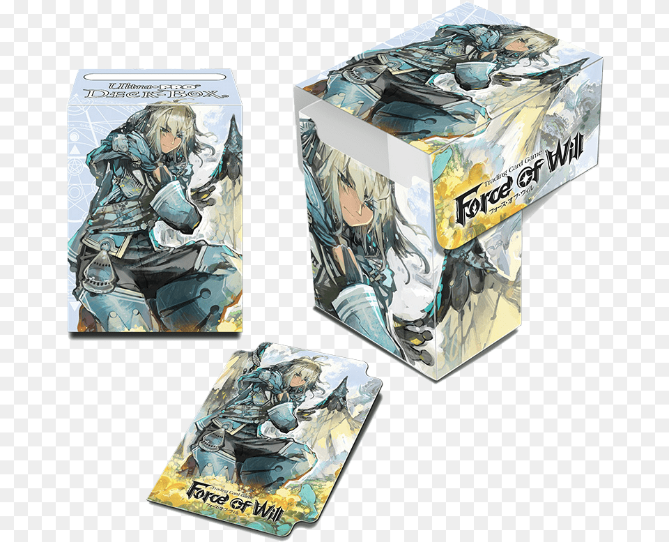 Ultra Pro Force Of Will Deck Box Arla Action Figure, Book, Comics, Publication, Adult Png Image