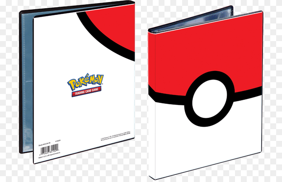 Ultra Pro Pokemon 4 Pocket Portfolio Poke Ball, File Binder, File Folder Png Image
