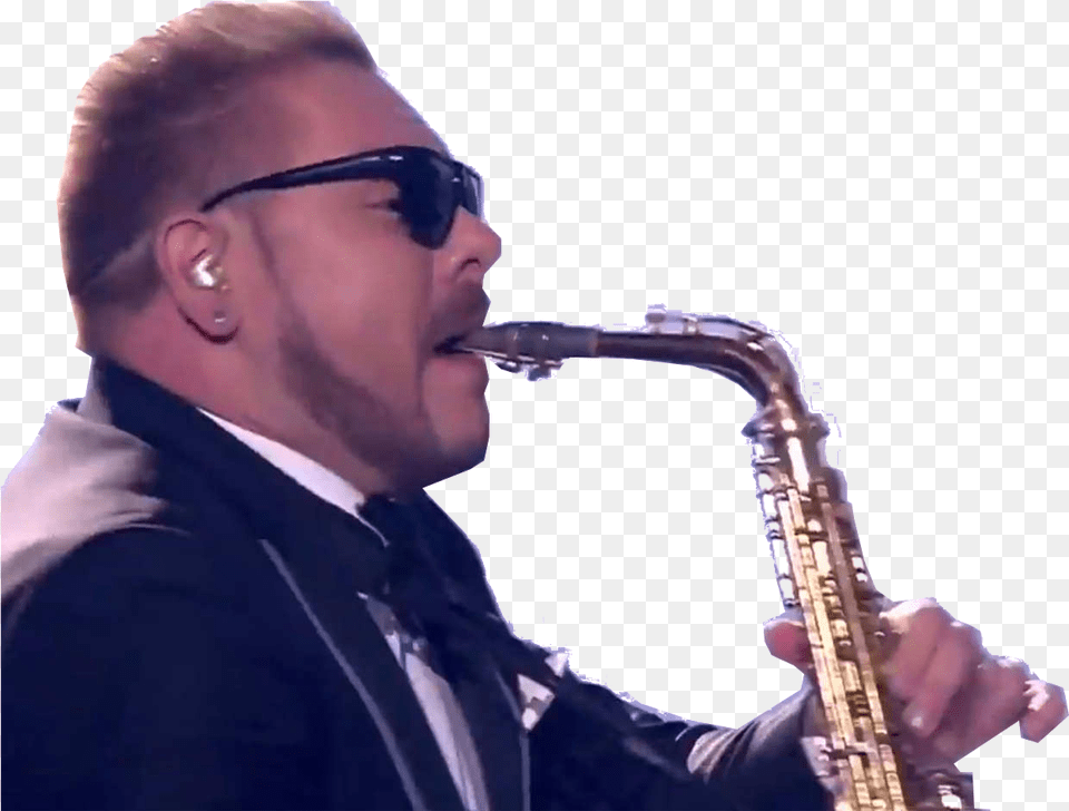 Ultra Sax Guy Gif, Adult, Person, Male, Man Png