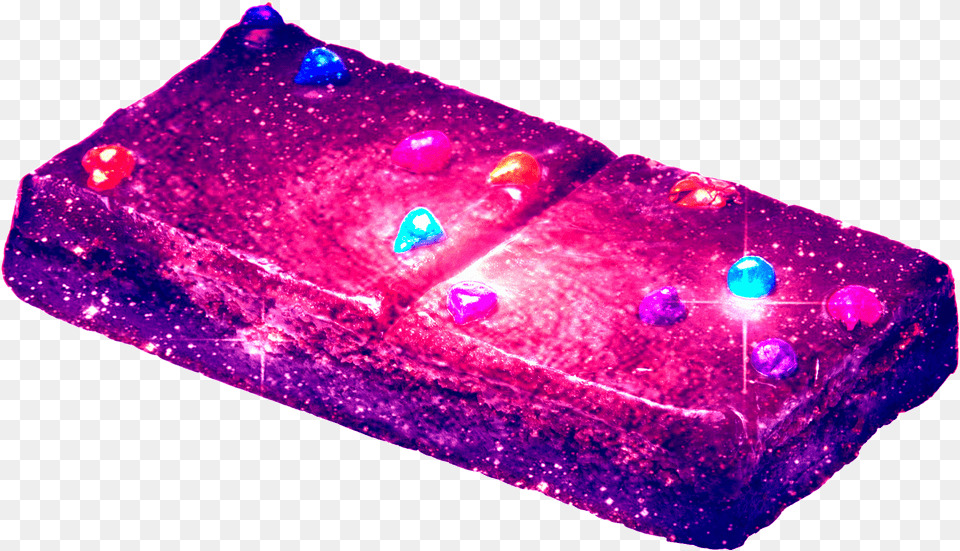 Ultra Trippy Cosmic Brownies Cosmic Brownies No Background, Crystal, Mineral, Accessories, Gemstone Free Png Download