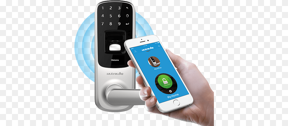 Ultraloq Ul3 Bluetooth Biometric Fingerprint Door Lock Ultraloq Ul3 Fingerprint And Touchscreen Keyless Smart, Electronics, Mobile Phone, Phone, Baby Png