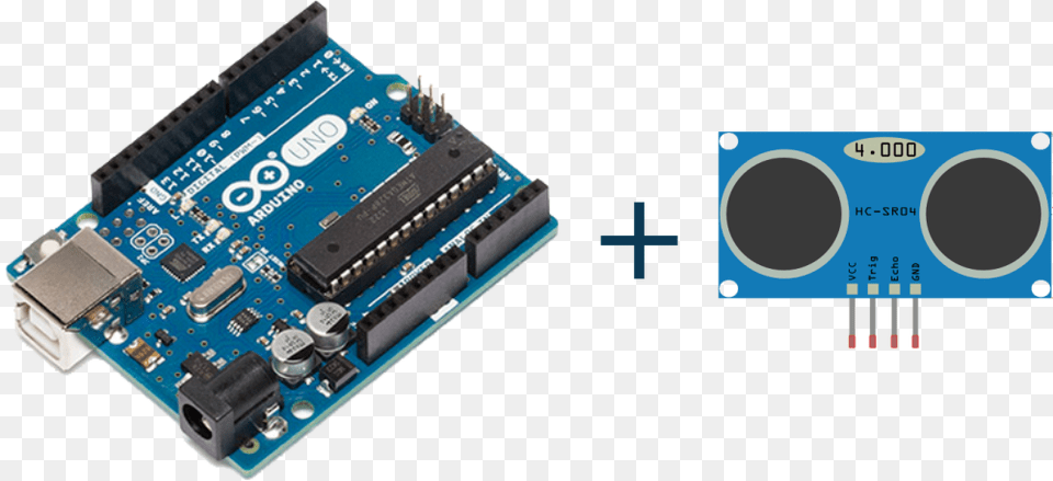Ultrasonic Sensor In Arduino Arduino Uno Amp Genuino Uno, Electronics, Hardware, Computer Hardware Free Png Download