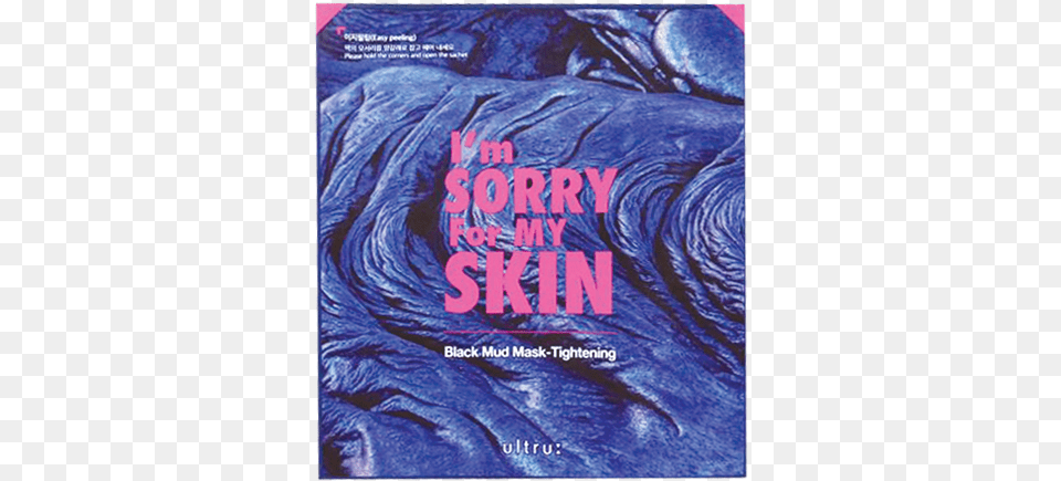 Ultru I39m Sorry For My Skin Black Mud Mask Tightening Ultru Im Sorry For My Skin Green Mud Mask Soothing, Book, Mountain, Nature, Outdoors Png Image