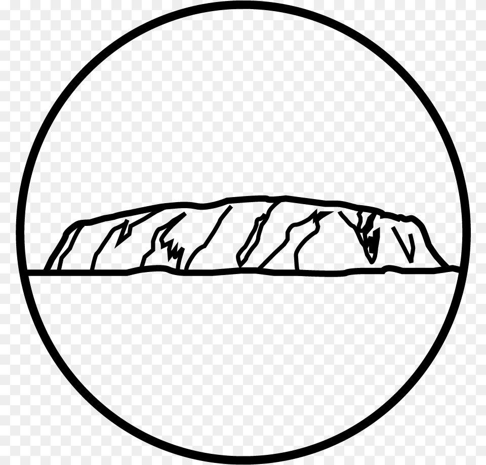 Uluru Ayers Rock Uluru Icon, Gray Free Transparent Png