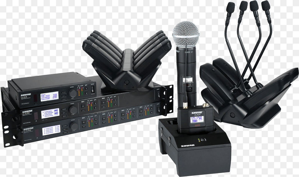 Ulx D Wireless Systems Shure, Electrical Device, Microphone, Electronics Png Image
