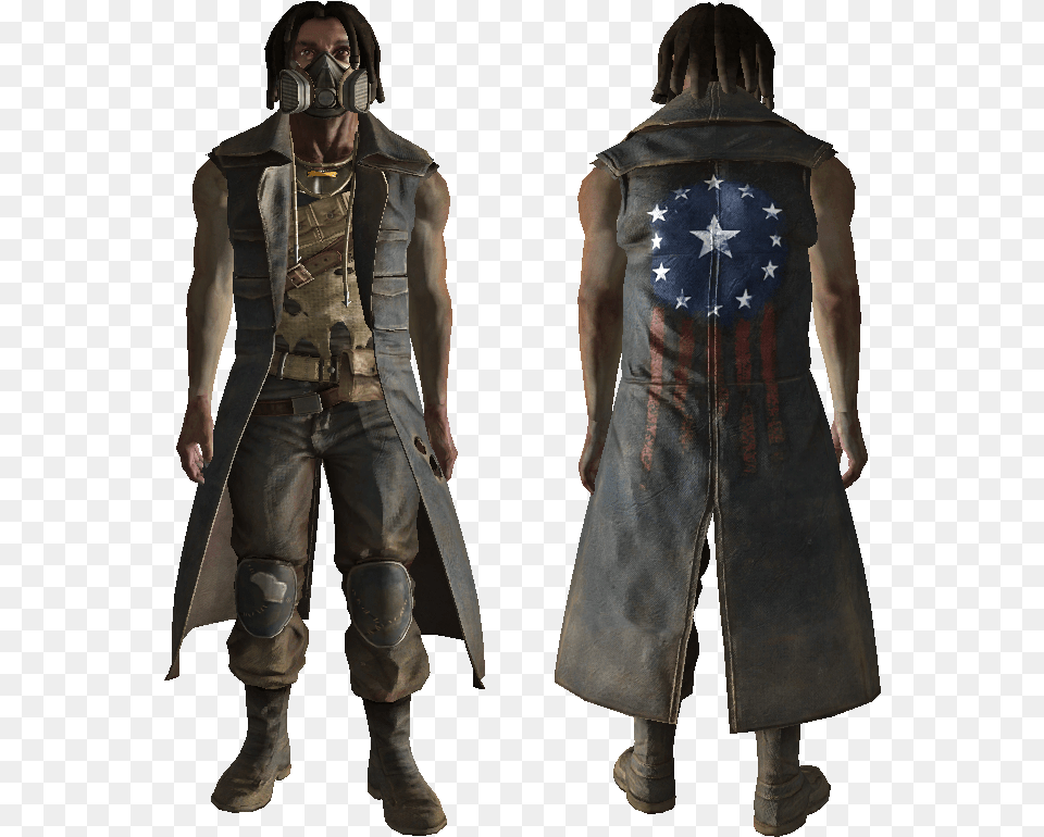 Ulysses Duster Fallout New Vegas, Clothing, Coat, Adult, Male Free Transparent Png