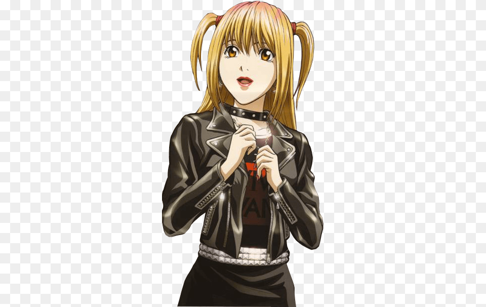 Uma Idol Japonesa Famosa Misa Tambm Portadora Anime Death Note Misa, Adult, Publication, Person, Manga Png Image