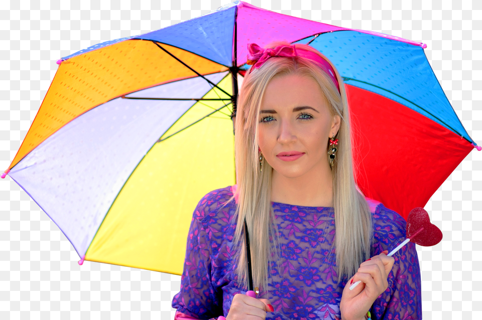 Umbrella, Adult, Person, Woman, Female Free Png