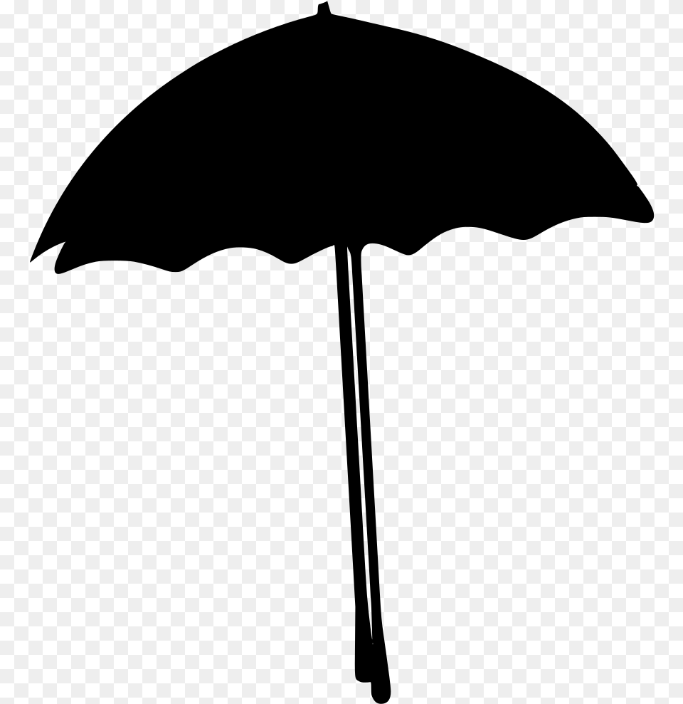 Umbrella, Gray Png Image