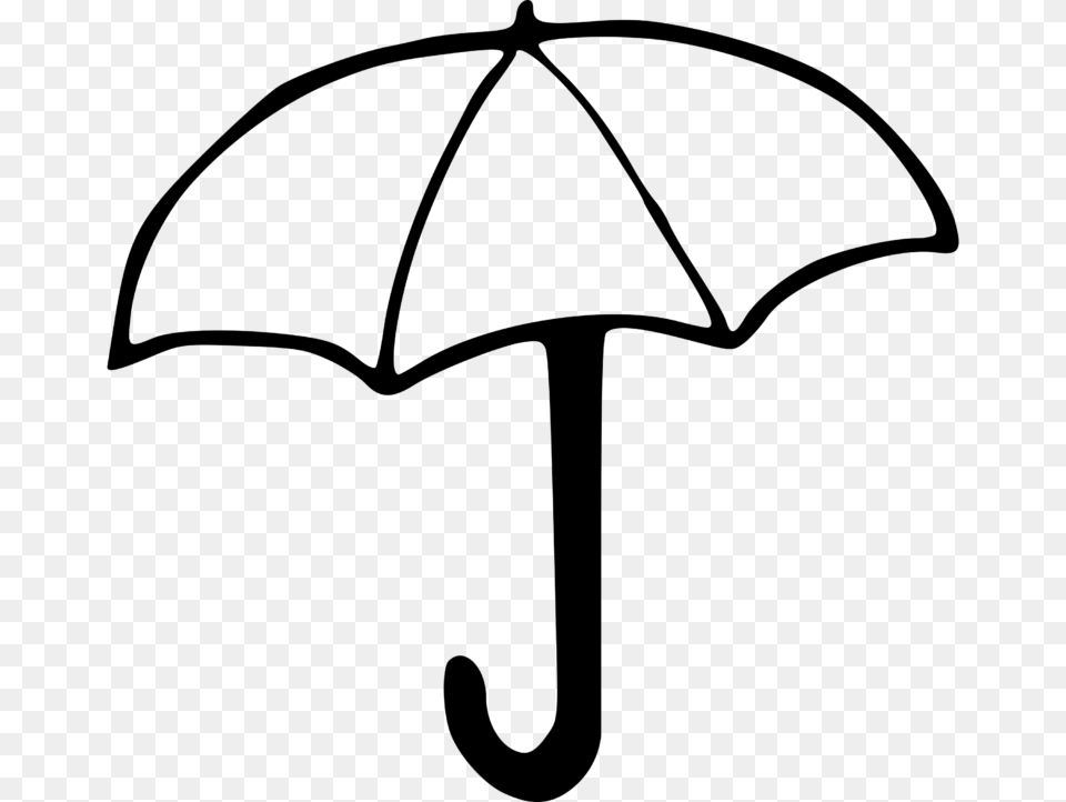 Umbrella Black And White Umbrella Clipart Black And White Gray Free Png