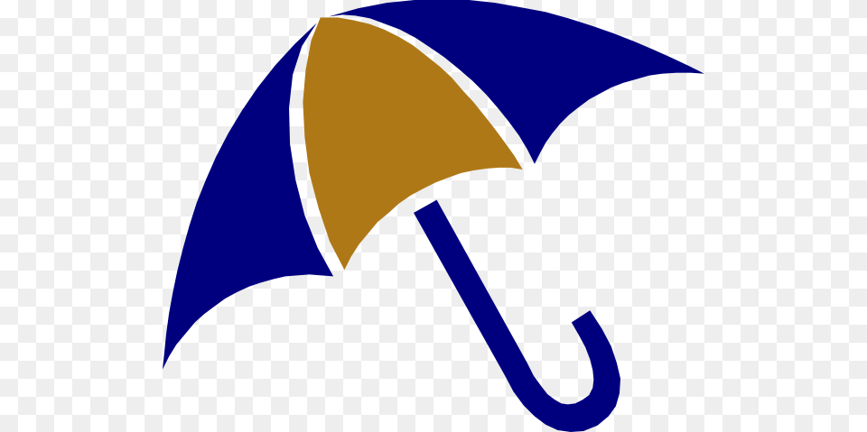 Umbrella Blue And Gold Clip Art At Clker Weather Clip Art, Canopy, Animal, Fish, Sea Life Free Png