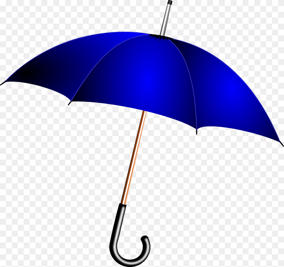 Umbrella Blue Rain Weather Umbrella Transparent Background, Canopy Free Png