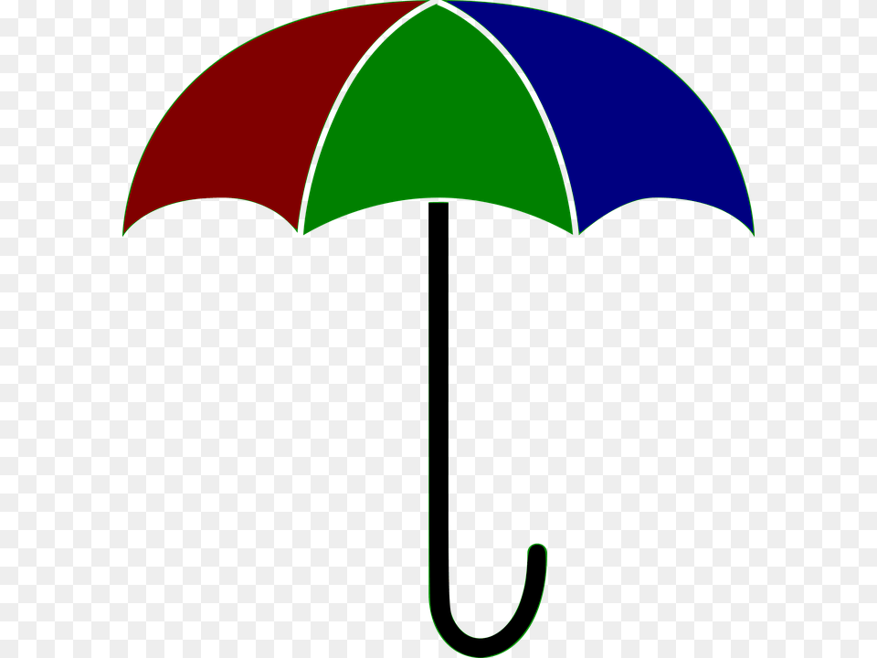 Umbrella Colored Weather Colorful Umbrellas Rain Desenho De Guarda Chuva Colorido, Canopy Free Transparent Png