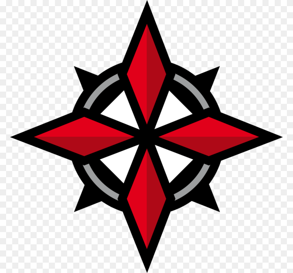 Umbrella Corporation Resident Evil Operation Raccoon City Simbolo, Star Symbol, Symbol, Cross Png