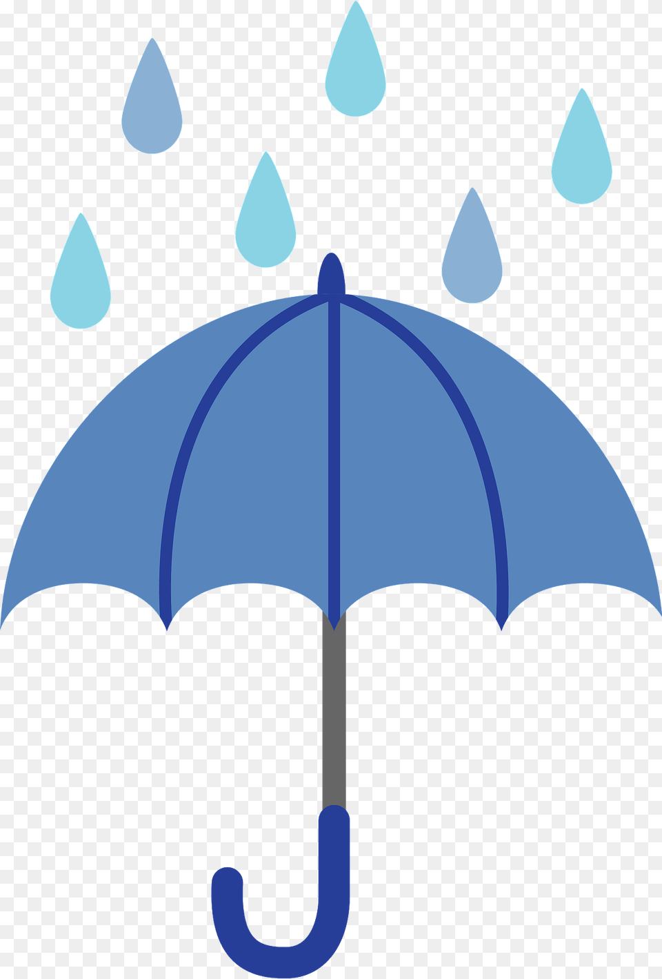 Umbrella In The Rain Clipart, Canopy Png Image