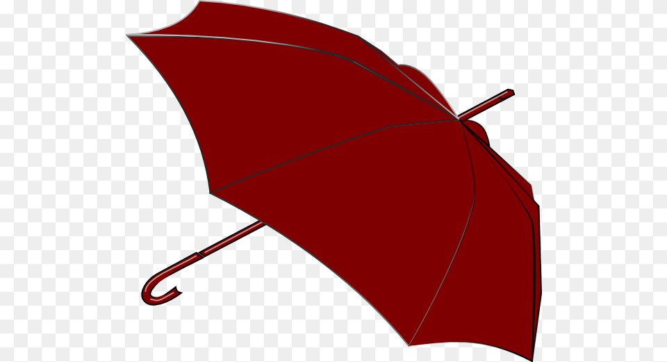 Umbrella Maroon Clipart, Canopy Free Transparent Png
