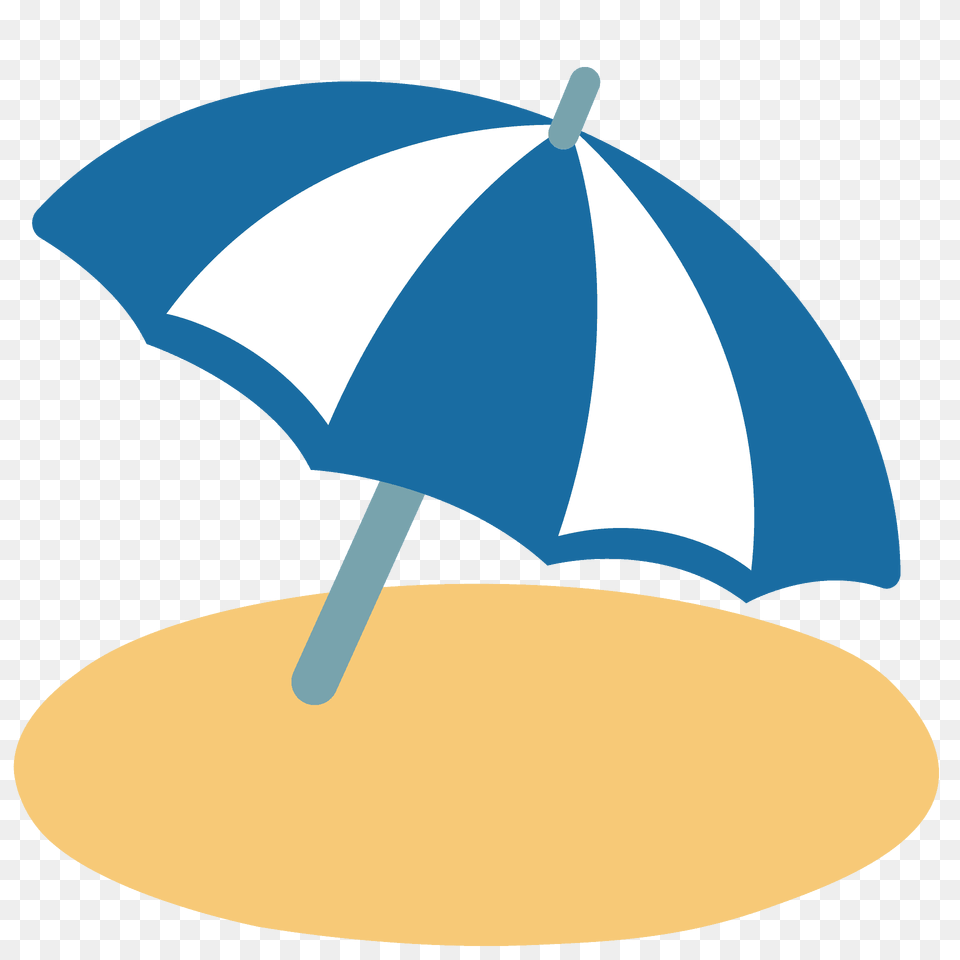 Umbrella On Ground Emoji Clipart, Canopy Free Png Download