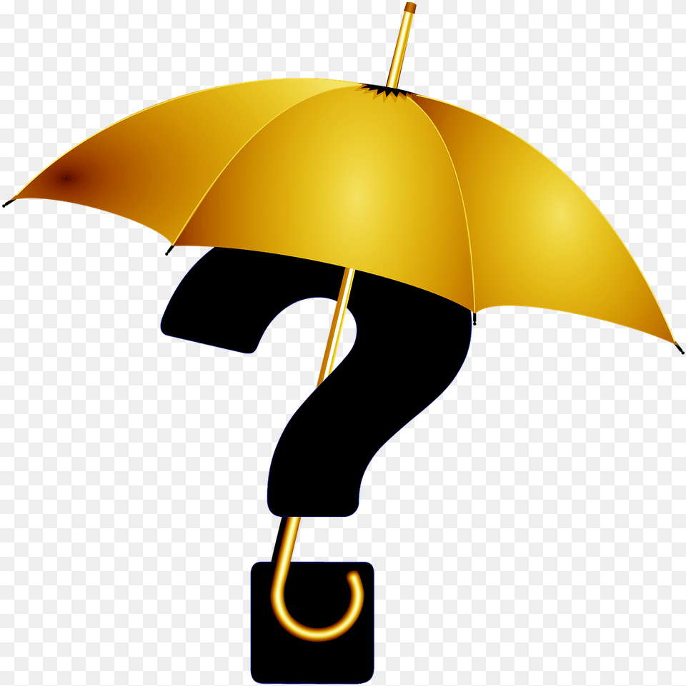 Umbrella Question Mark, Canopy Free Png Download