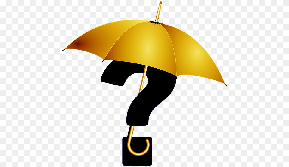 Umbrella Question Mark, Canopy Png Image