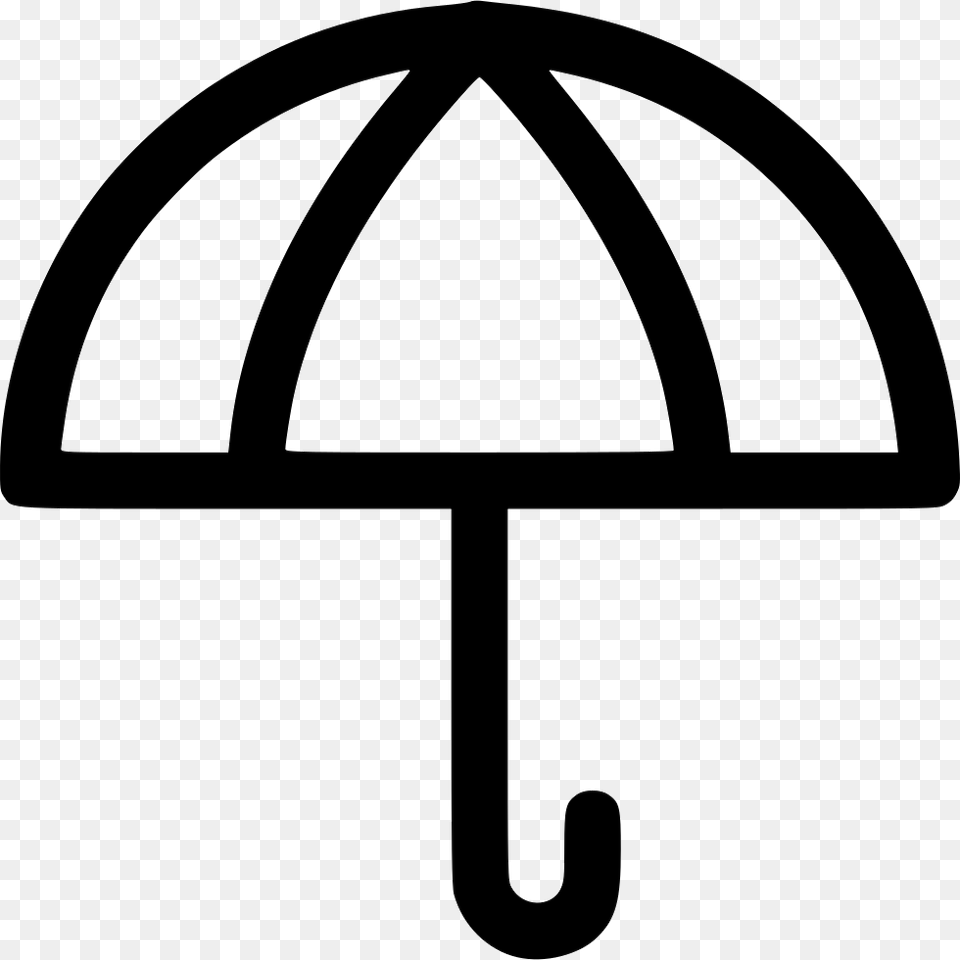 Umbrella Rain Shade Monsoon Shower Icon Download, Lamp, Electronics, Hardware Png Image