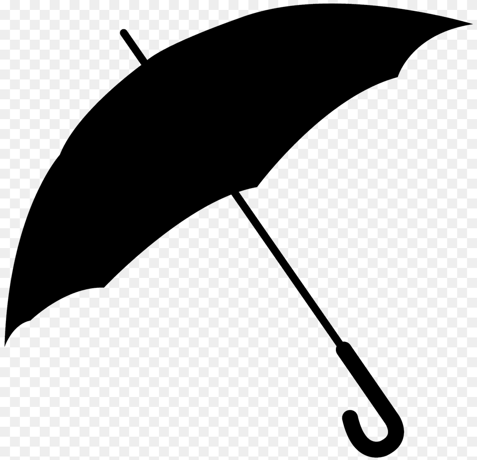 Umbrella Silhouette, Canopy, Animal, Fish, Sea Life Free Png