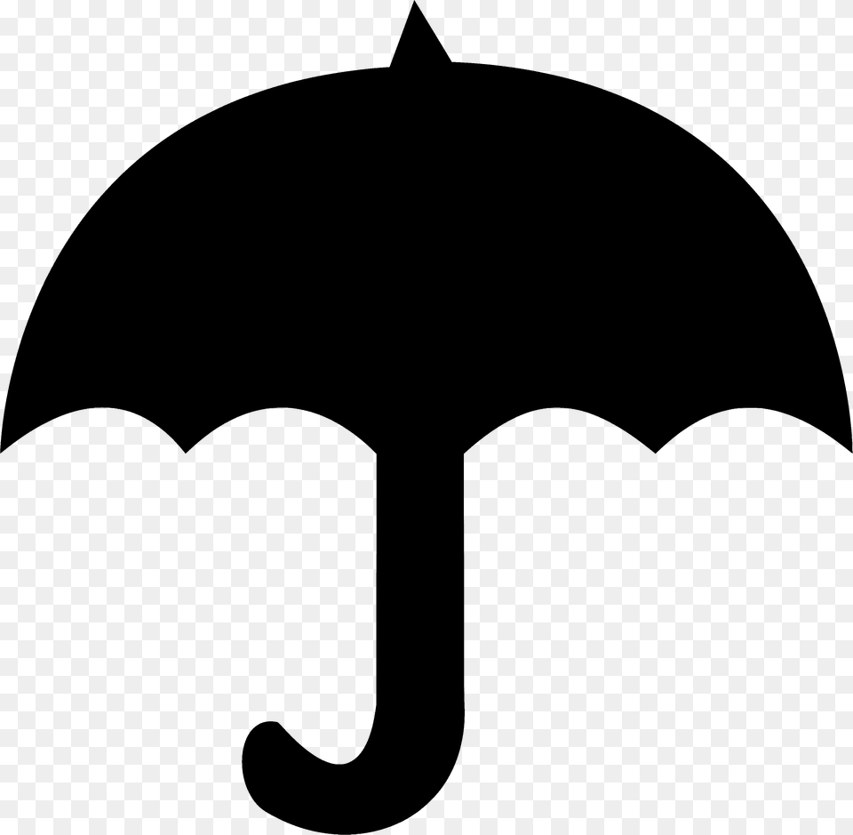 Umbrella Silhouette, Canopy Png