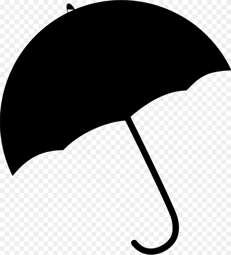 Umbrella Silhouette, Canopy Free Png Download
