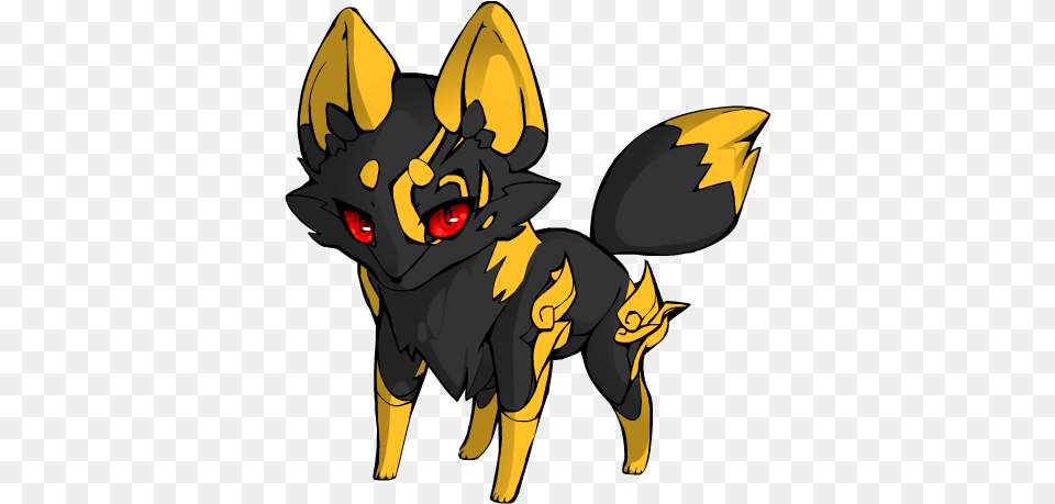 Umbreon Art Ice Fox, Animal, Bee, Insect, Invertebrate Png Image