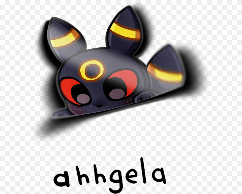 Umbreon Peeking Sticker Mouse Free Png