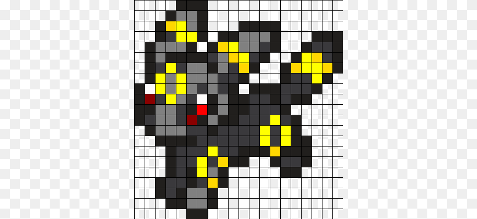 Umbreon Perler Perler Bead Pattern Bead Sprite Umbreon Perler Bead Pattern Free Png