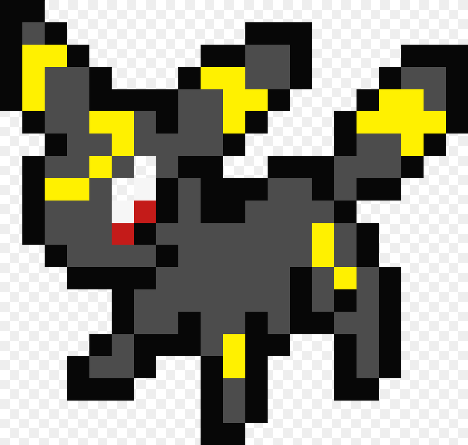 Umbreon Pixel Art Grid Pokemon Png