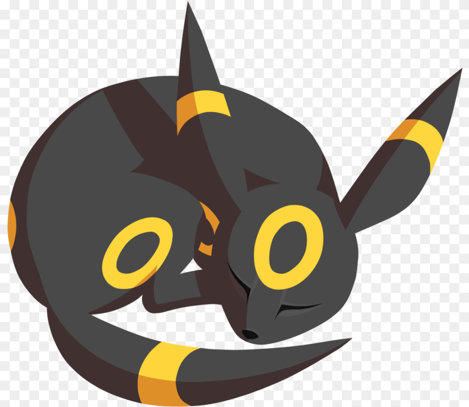 Umbreon Sleeping Gif, Art, Wasp, Invertebrate, Insect Png Image