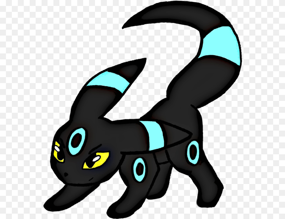Umbreon The Shiny Pokemon 3 Fictional Character, Baby, Person, Animal, Cat Free Png