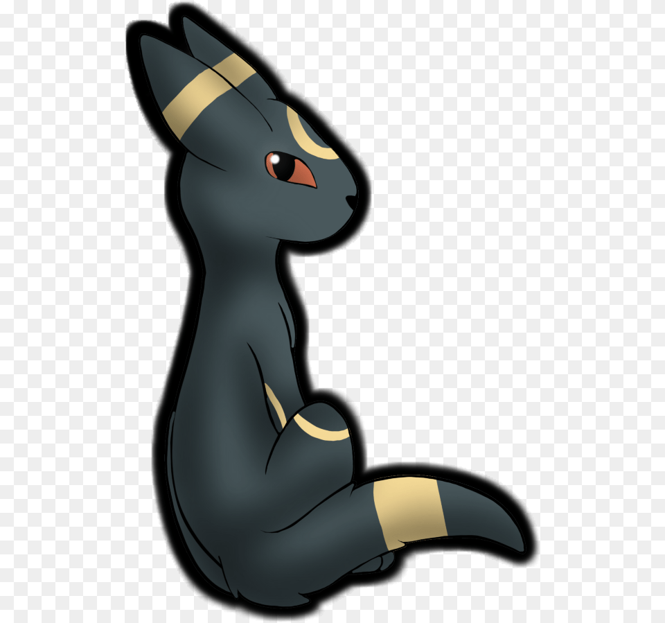 Umbreon U2014 Weasyl Cartoon, Animal, Cat, Egyptian Cat, Pet Free Png