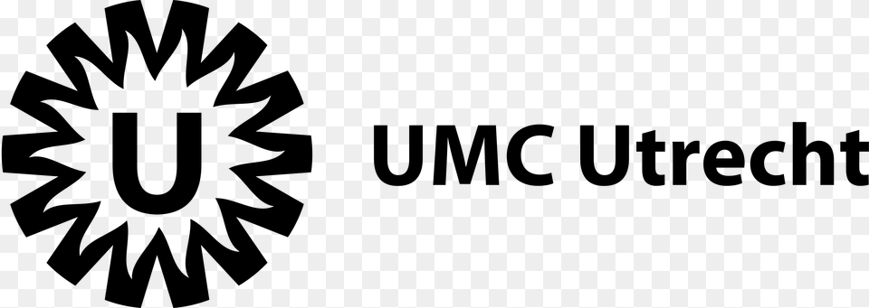 Umc Utrecht Logo Black And Ahite University Medical Center Utrecht, Gray Free Png Download
